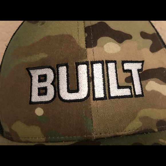 Built camo hat - Picture 2 of 7